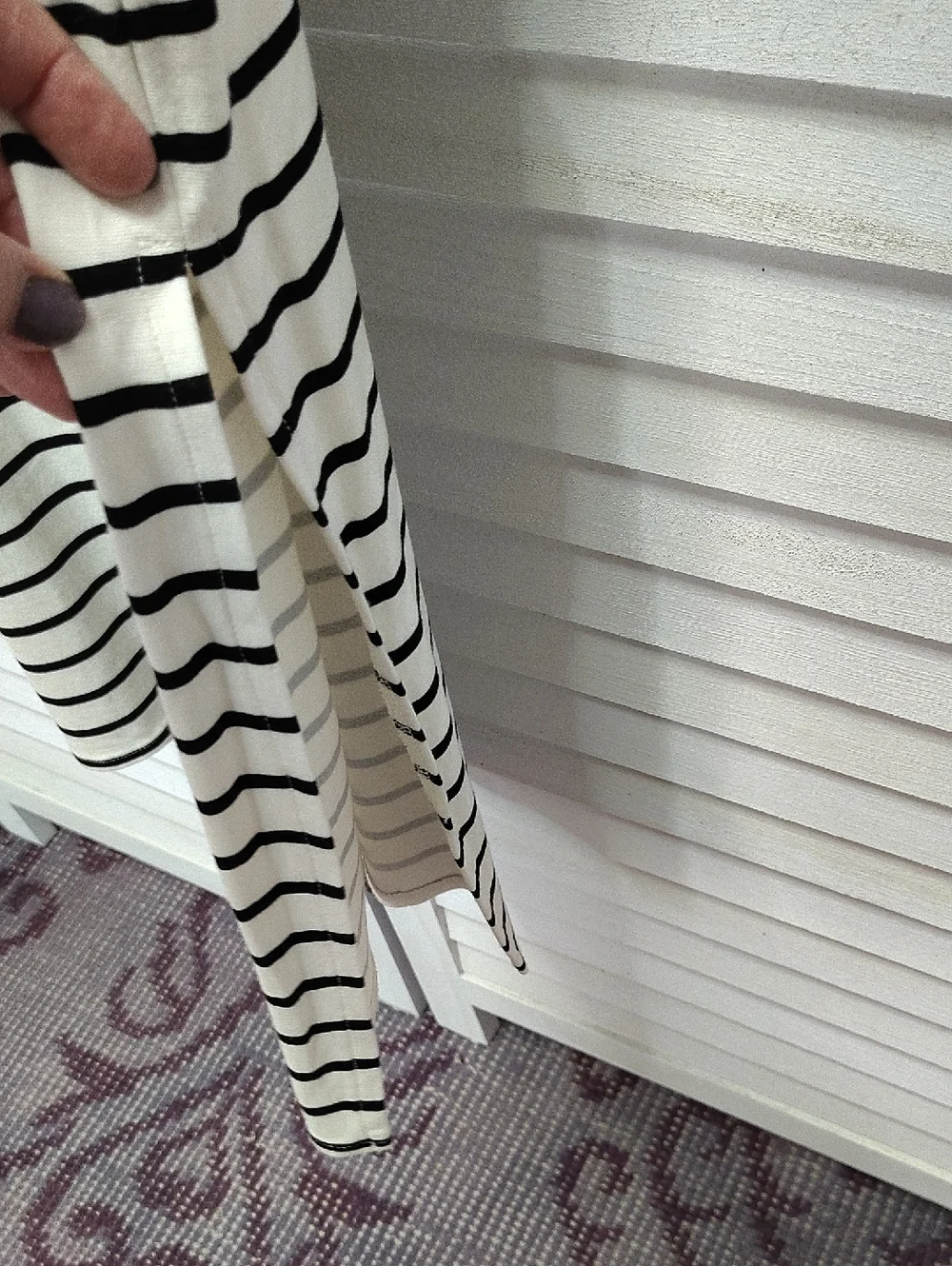 Banana Republic Black & White Striped Sleeveless Maxi Dress - Picture 8 of 8